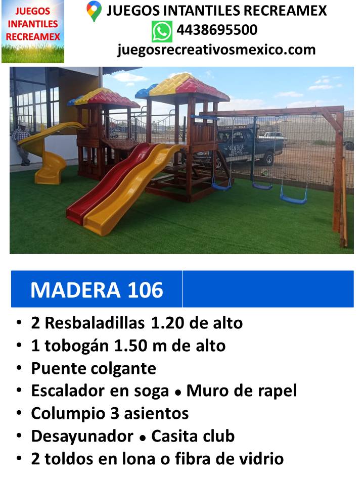 modulo de madera 106